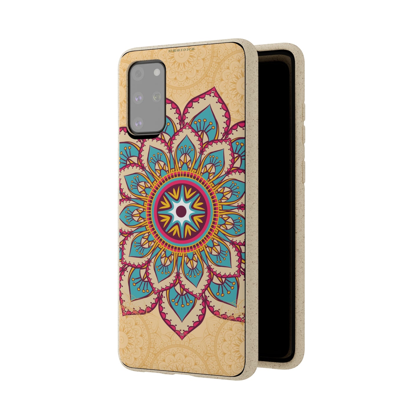 Tan and Gold Mandala✨🏵️ - Biodegradable Case