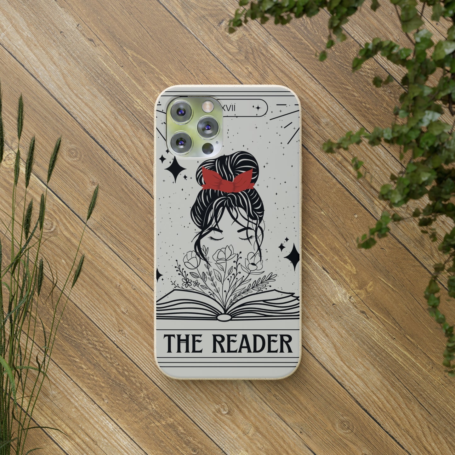 The Reader🎀📚 - Biodegradable Cases