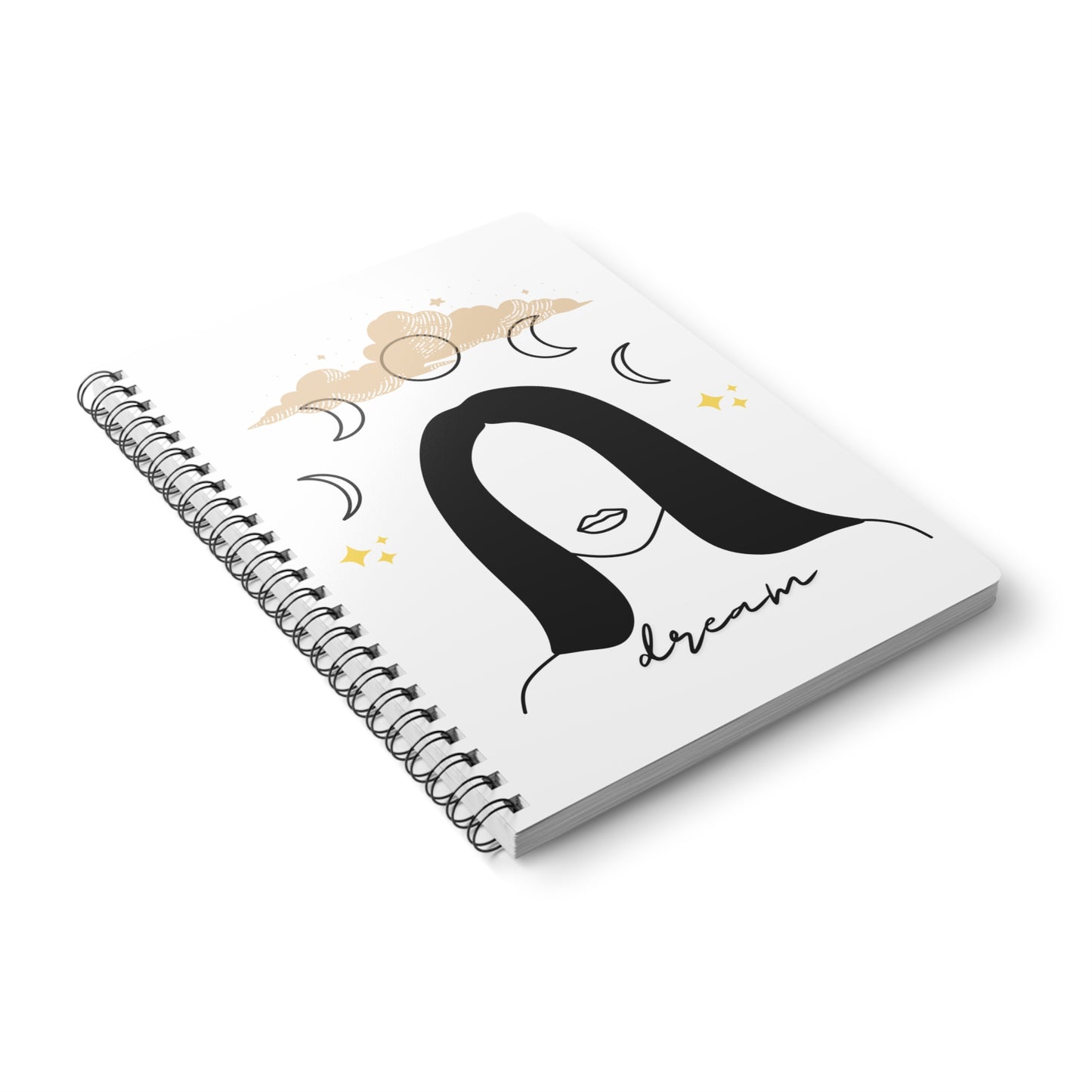 Dream Journal✨🌖 - Spiral Softcover Notebook