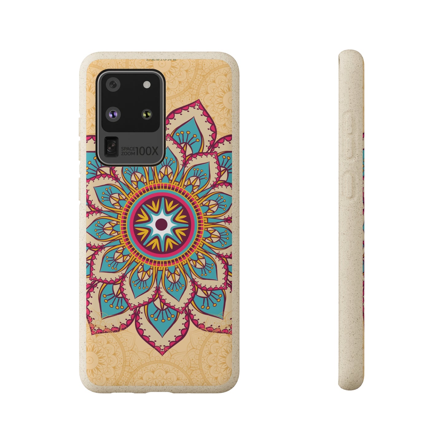 Tan and Gold Mandala✨🏵️ - Biodegradable Case