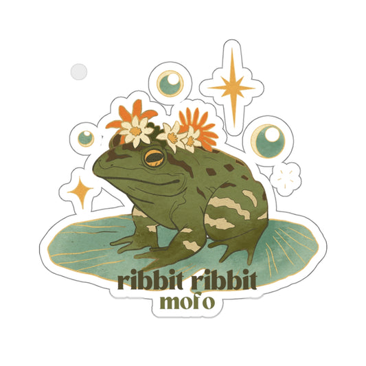 Ribbit Ribbit Mofo🦎✨ - Sticker