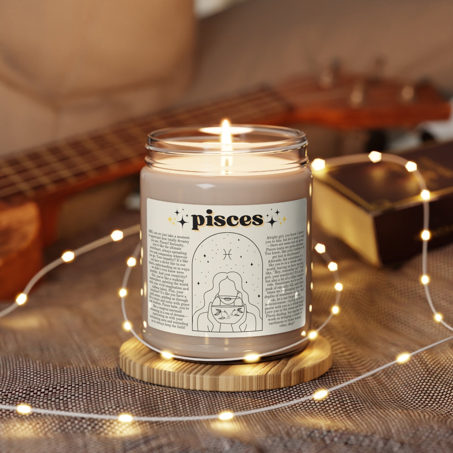 Zodiac Soy Candle: PISCES♓🐟