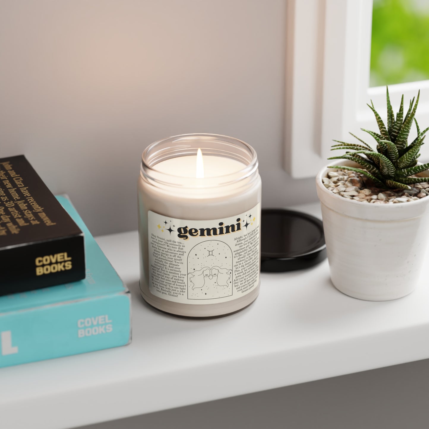 Zodiac Soy Candle: GEMINI♊💛