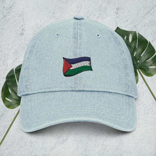 Palestine Flag 🇯🇴✨ - Denim Hat