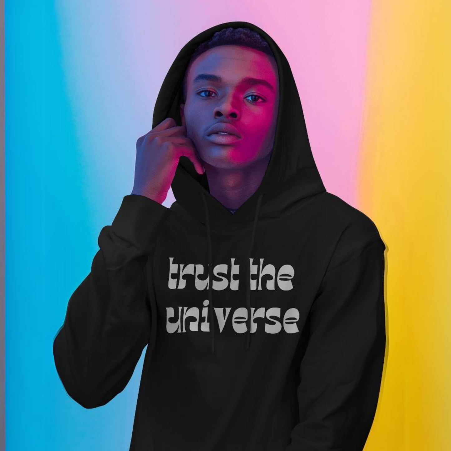 "Trust The Universe"✨🩵 - Hoodie